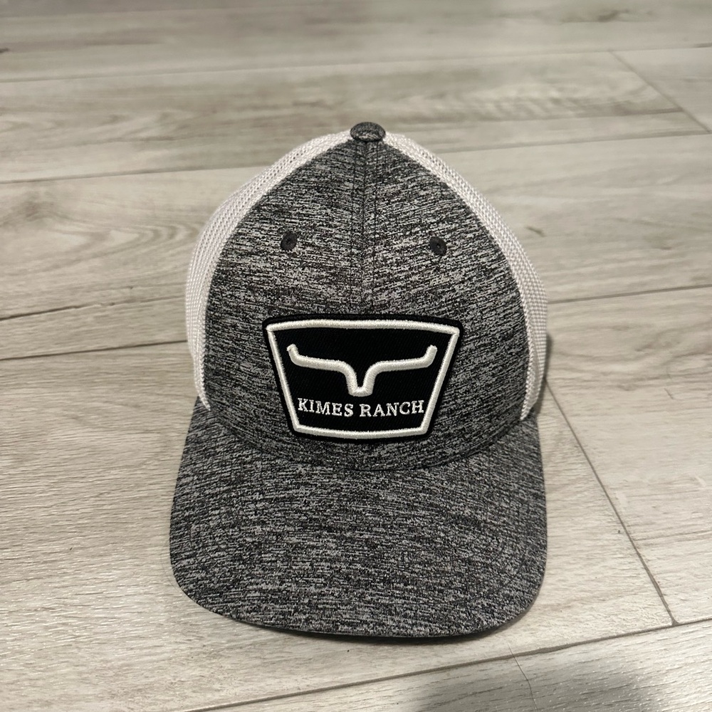 Kimes Ranch Black and White Logo Cap